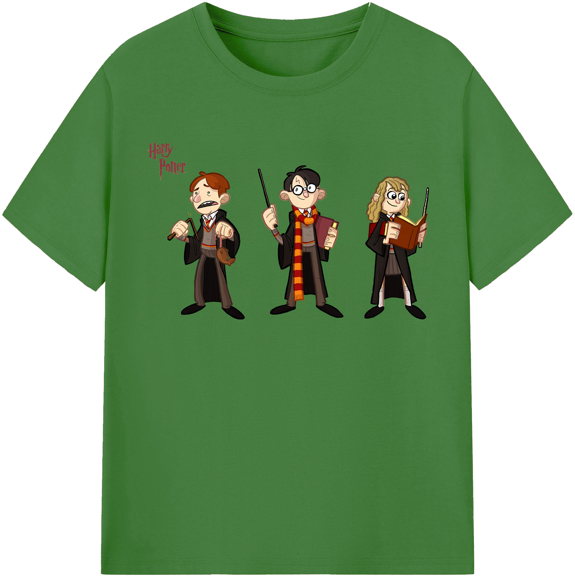 （画像用） Harry Potter ハリー・ポッターシリーズ レディースカジュアルプリントTシャツ（綿100％）